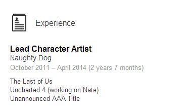 AAA sin anunciar Naughty Dog