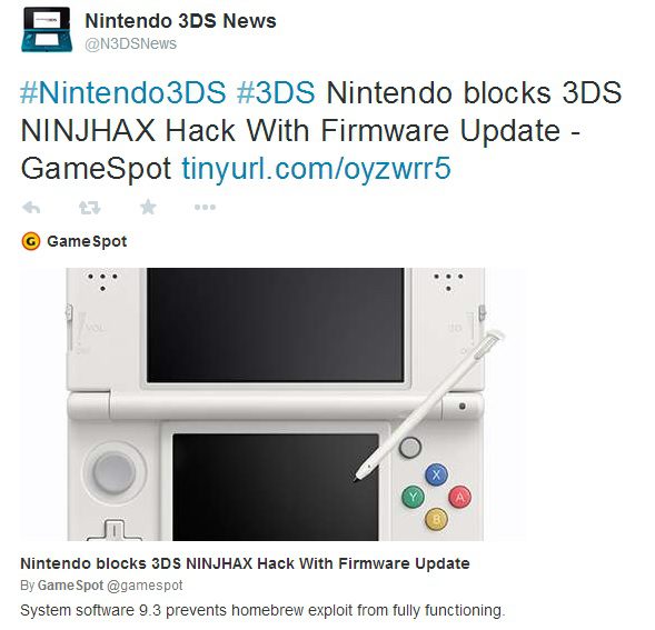 Nintendo 3DS Hack